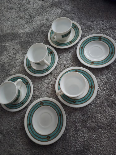 Art deco geometric coffee - art, cup