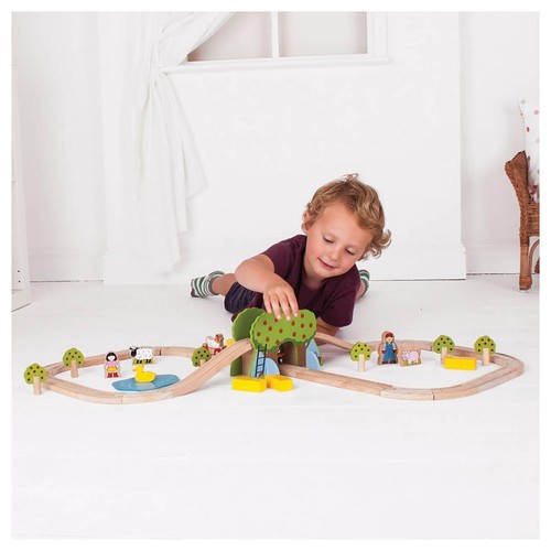 Bigjigs rail farm animals - bigjigs,