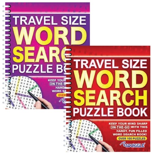 Travel size word - size, book