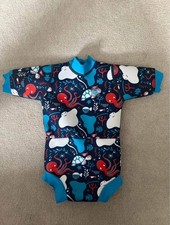 Splash About Baby Happy Nappy Wetsuit with Swim Nappy 6-14 Months, New