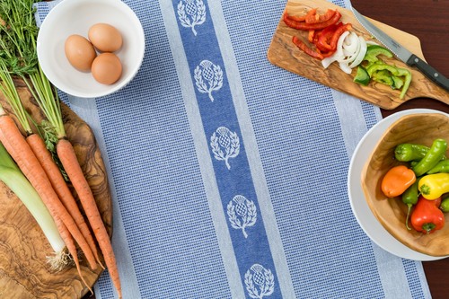 Scottish thistle tea towel - scottish,