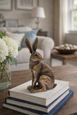Decorative sitting hare - decorative,