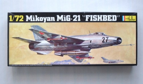 Heller 252 mikoyan - 252, mig-21