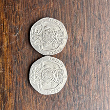 1982 20p - Twenty Pence Coin