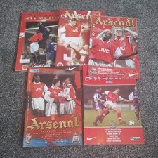 Arsenal Football Programmes (5