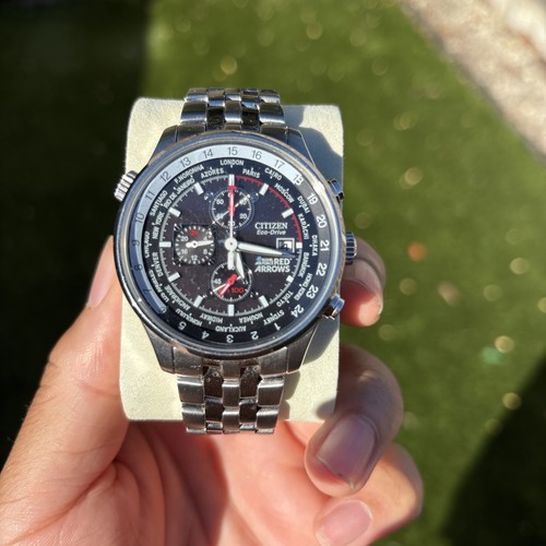 Citizen men eco drive - men's, red