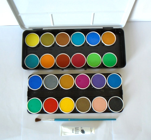 Tin fine watercolour - fine,