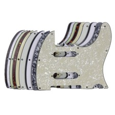 FD TL Guitar Pickguard SS Style 8-Hole Scratch Plate for Nashville Telecaster