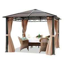 3x3 m Garden Gazebo hard top