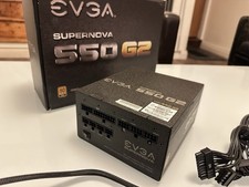 EVGA Supernova 550 G2 Power Supply, 80+ Gold, 550W, Fully Modular