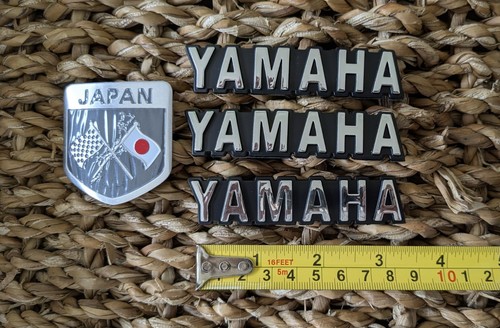 Yamaha tank badges 3 - badges, x