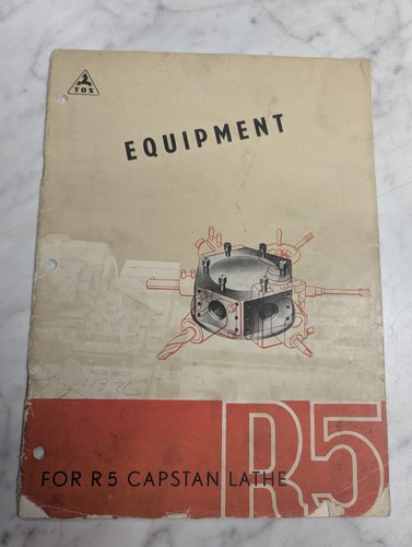Tos equipment sales literature - equipment,