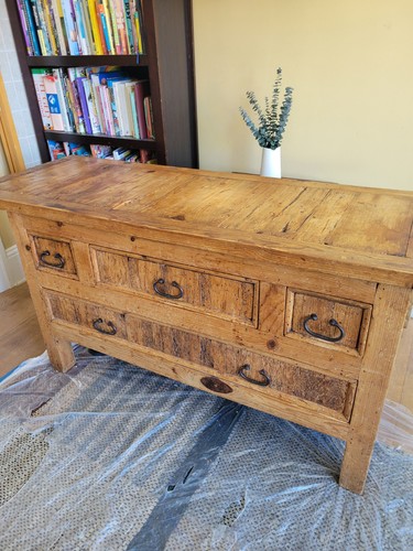 Wooden chest drawers brown - chest,