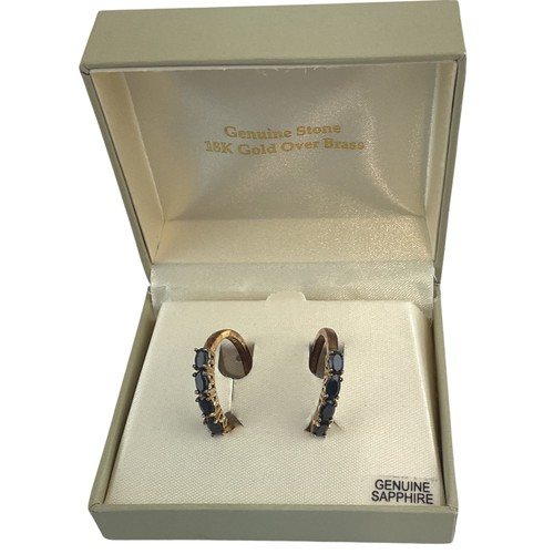 Vintage genuine blue sapphire - blue,