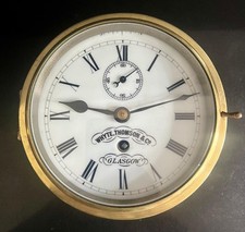 Antique fusee ships clock