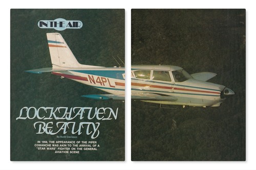Piper comanche aircraft report - aircraft,