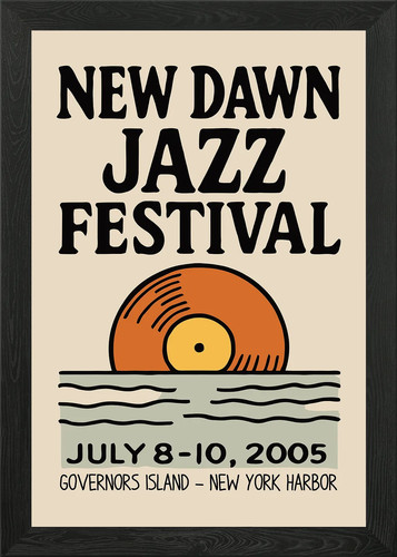 New dawn jazz festival - new, poster