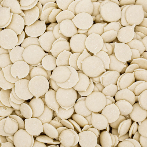 White chocolate drops from - white,