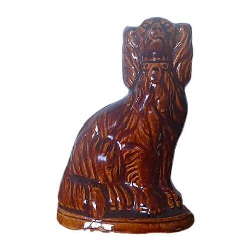 Staffordshire figure spaniel - staffordshire,