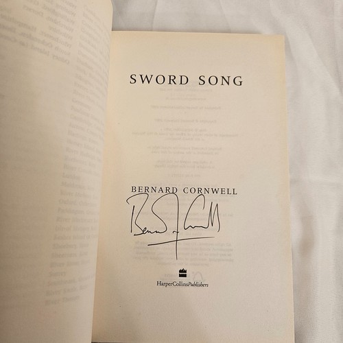 Signed sword song bernard - signed,
