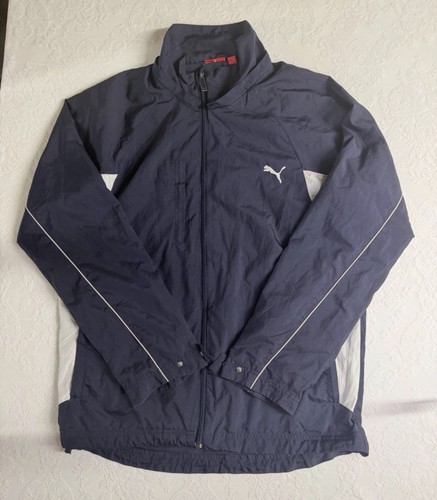 Puma navy blue windbreaker