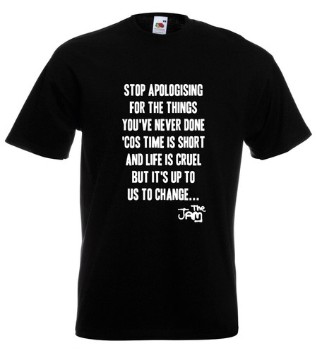 Paul weller the jam shirt - jam,