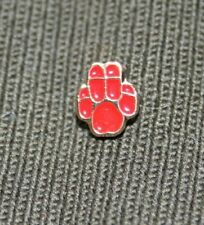 BRITISH ARMY K9 DOG HANDLER TEAM METAL PAW BERET BADGE RED NORTHERN IRELAND