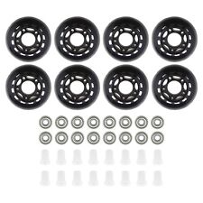 8PCS 64mm 82A Inline Skate Wheels Roller Skating Wheels Luggage Training Wheels