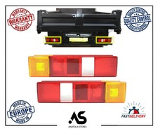 2X Lamp Light Lens Rear Lh & Rh For Transit Chassis Tipper 86DB13445BA 6696033