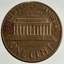 1972-D US USA Lincoln One Cent Coin | Fine Collectable Grade