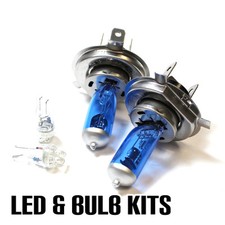VW Transporter T5S 2.0 55w ICE Blue Upgrade Xenon Main/Dip/LED Side Light Bulbs