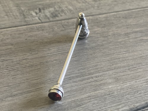 Small edwardian silver candle - edwardian,