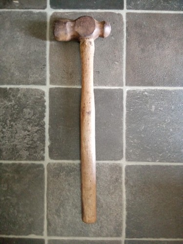 Vintage ball peen hammer - vintage,