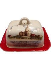 Gray's Pottery Covered Butter