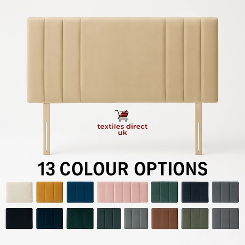 Plush velvet padded headboard - velvet,
