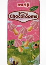 Meiji Chocorooms Strawberry