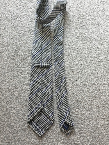 Designer wool and silk tie - and,