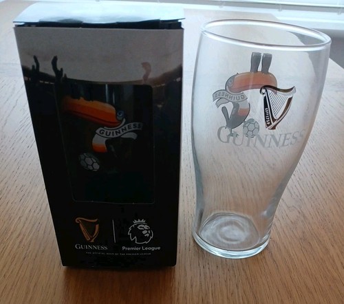 Guiness toucan pint glass - toucan,