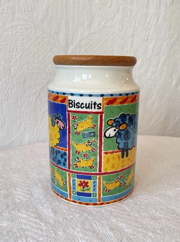 Vintage dunoon biscuit jar - vintage,