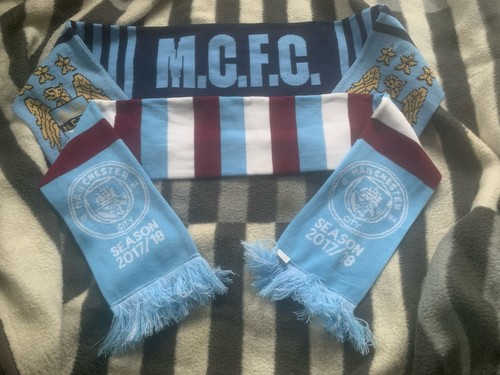 Manchester city scarves - scarves, x2