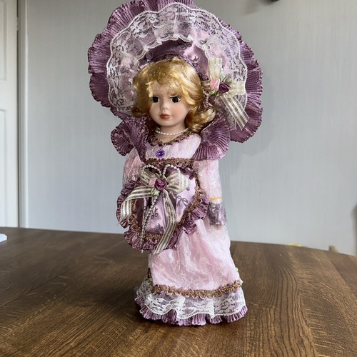 Victorian style porcelain doll - victorian,