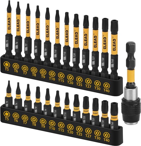 Tamper proof torx bit set - torx, set: