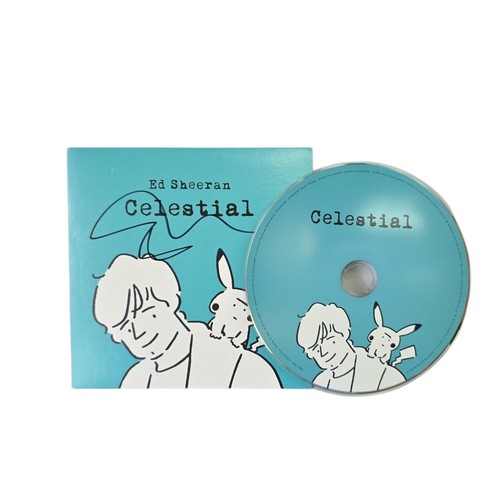 Sheeran signed celestial cd - ed,