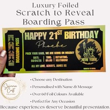 Personalised Boarding Pass  -