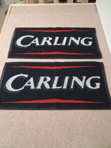 Carling lager beer - carling, towel