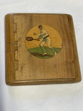 Vintage 1930s Wooden  Pocket