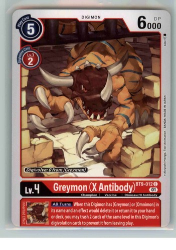 Greymon bt9 012 c - (x, antibody)