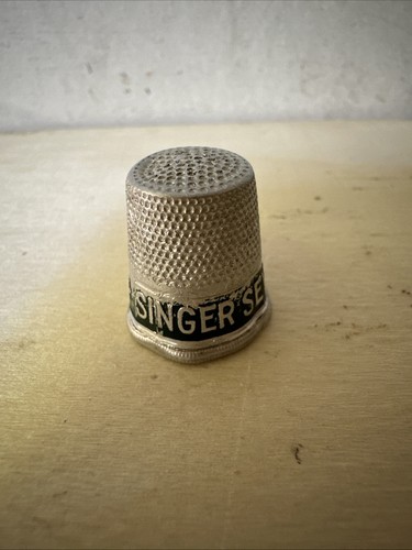 Vintage advertising thimble - vintage,