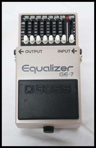 Boss graphic equalizer - ge-7,