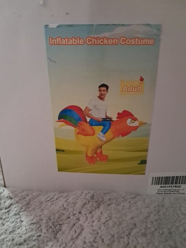 Inflatable chicken costume - inflatable,